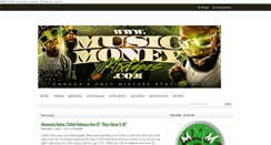 Desktop Screenshot of musicmoneymixtapes.com